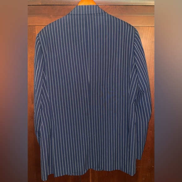 Polo Pinstripe Blazer - Picture 3 of 9